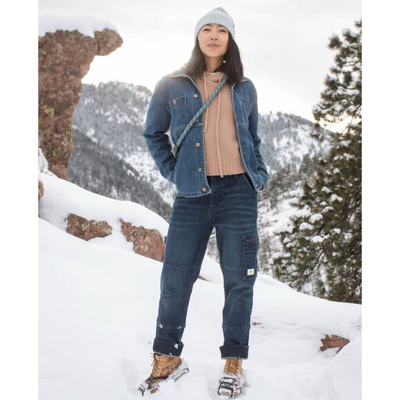 Ripton Co Womens Hiker Jeans - 26 - Indigo - Picture 3 of 8